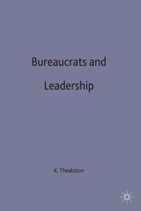 Book Cover for Bureaucrats and Leadership by 