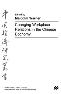 Book Cover for Changing Workplace Relations in the Chinese Economy by Malcolm Warner