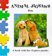 Book Cover for Animal Jigsaw. Pets by Macmillan Childrens Books