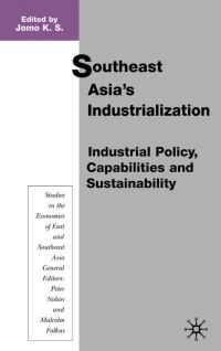 Book Cover for Southeast Asia's Industrialization by Jomo K S