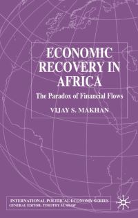 Book Cover for Economic Recovery in Africa by Vijay S Makhan
