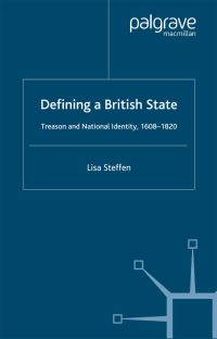 Book Cover for Defining a British State by Lisa Steffen