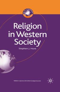 Book Cover for Religion in Western Society by Stephen Hunt
