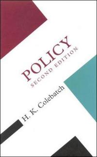Book Cover for Policy by Hal Colebatch