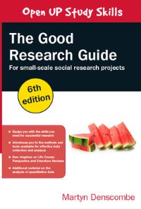 Book Cover for The Good Research Guide by Martyn Denscombe