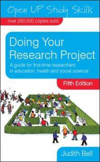 Book Cover for Doing Your Research Project by Judith Bell