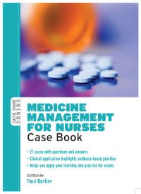 Book Cover for Medicine Management for Nurses by Paul Barber
