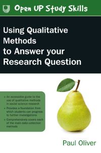 Book Cover for Using Qualitative Methods to Answer Your Research Question by Paul Oliver