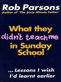 Book Cover for What They Didn't Teach Me in Sunday School by Rob Parsons