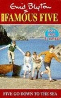 Book Cover for Five Go Down to the Sea by Enid Blyton