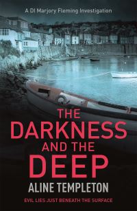 Book Cover for The Darkness and the Deep by Aline Templeton