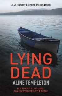 Book Cover for Lying Dead by Aline Templeton