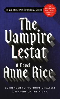 Book Cover for The Vampire Lestat by Anne Rice, Copyright Paperback Collection Library of Congress