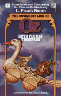 Book Cover for The Cowardly Lion of Oz by Ruth Plumly Thompson