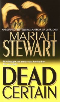 Book Cover for Dead Certain by Mariah Stewart, Copyright Paperback Collection Library of Congress