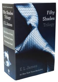 Book Cover for Fifty Shades Trilogy by E L James
