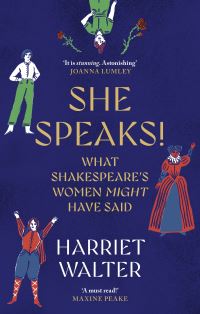 Book Cover for She Speaks! by Harriet Walter