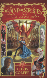 Book Cover for A Grimm Warning by Chris Colfer