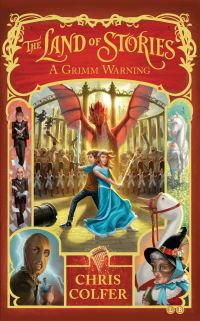 Book Cover for A Grimm Warning by Chris Colfer