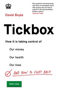 Book Cover for Tickbox by David Boyle