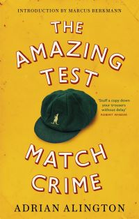 Book Cover for The Amazing Test Match Crime by Adrian Alington