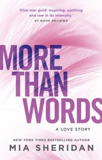 Book Cover for More Than Words by Mia Sheridan