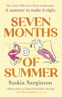 Book Cover for Seven Months of Summer by Saskia Sarginson