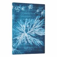 Book Cover for Sea Flowers (Anna Atkins' Cyanotypes) Mini Lined Softcover Journal (Elastic Band Closure) by Paperblanks