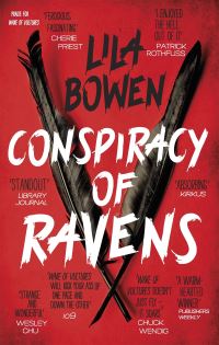 Book Cover for Conspiracy of Ravens by Lila Bowen