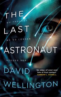 Book Cover for The Last Astronaut by David Wellington