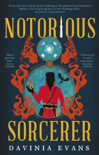 Book Cover for Notorious Sorcerer by Davinia Evans