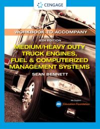Book Cover for Student Workbook for Bennett's Medium/heavy Duty Truck Engines, Fuel & Computerized Management Systems by Sean Bennett