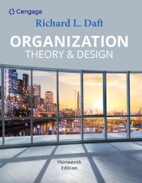 Book Cover for Organization Theory & Design by Richard L Daft