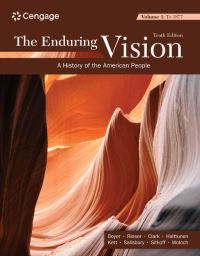 Book Cover for The Enduring Vision Volume I To 1877 by Paul S Boyer