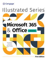 Book Cover for Microsoft 365 & Office. Advanced by David W Beskeen, Carol M Cram, Lynn Wermers, Rob Wilson