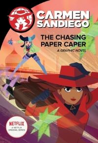 Book Cover for The Chasing Paper Caper by Houghton Mifflin Harcourt