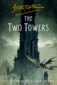 Book Cover for The Two Towers by JRR Tolkien