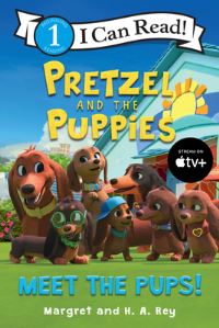 Book Cover for Pretzel and the Puppies by Margret Rey