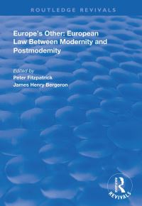 Book Cover for Europe's Other by Peter Fitzpatrick, James Henry Bergeron