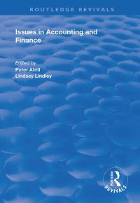 Book Cover for Issues in Accounting and Finance by Peter Atrill, Lindsey Lindley