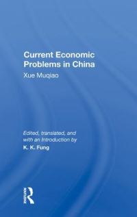 Book Cover for Current Economic Problems in China by Muqiao Xue