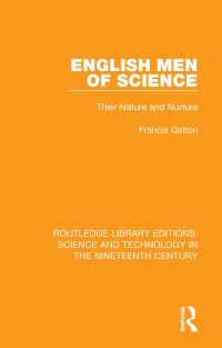 Book Cover for English Men of Science by Francis Galton