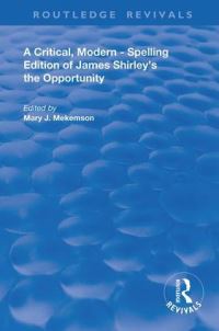 Book Cover for The Opportunity by James Shirley
