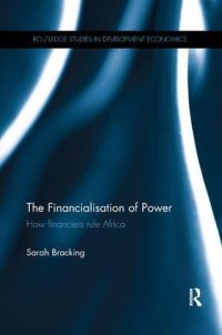 Book Cover for The Financialisation of Power in Africa by Sarah Bracking
