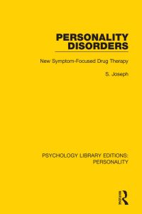 Book Cover for Personality Disorders by S Joseph