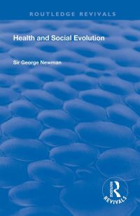 Book Cover for Health and Social Evolution by George Newman