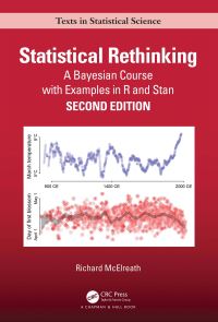 Book Cover for Statistical Rethinking by Richard McElreath
