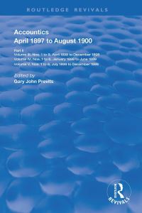 Book Cover for Accountics. Part II April 1897 to August 1900 by Gary John Previts