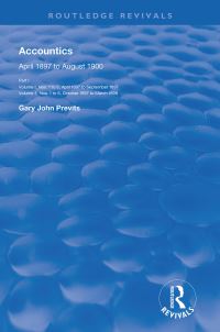 Book Cover for Accountics. Part I April 1897 to March 1898 by Gary John Previts
