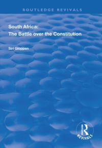 Book Cover for South Africa by Siri Gloppen